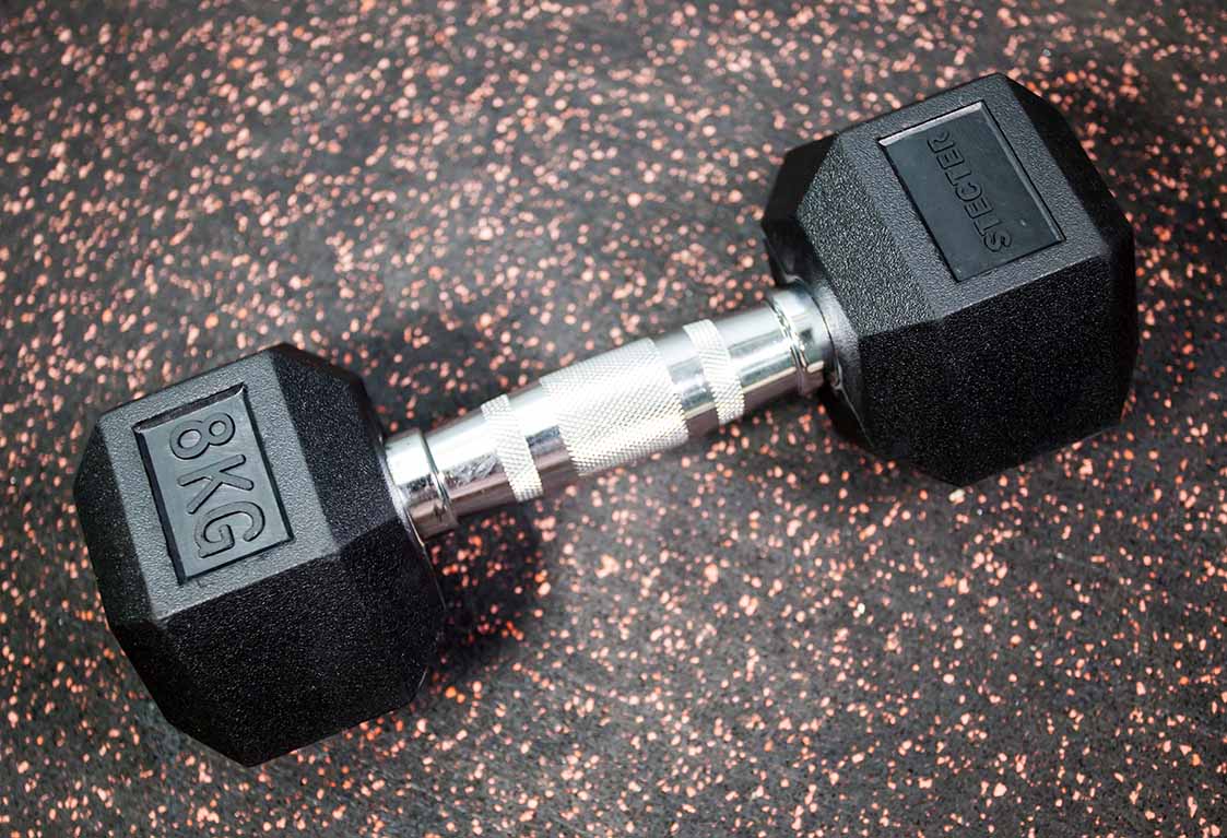 Гантель шестигранная (гексагональная) STECTER, 8 кг в Краснодаре в магазине SportPanda Гантель шестигранная (гексагональная) STECTER, 8 кг – фото