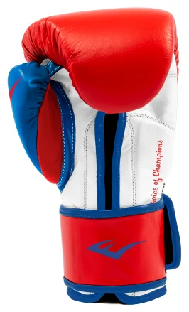 Боксерские перчатки Everlast Powerlock PU, тренировочные, красный в Краснодаре в магазине SportPanda Боксерские перчатки Everlast Powerlock PU, тренировочные, красный – фото