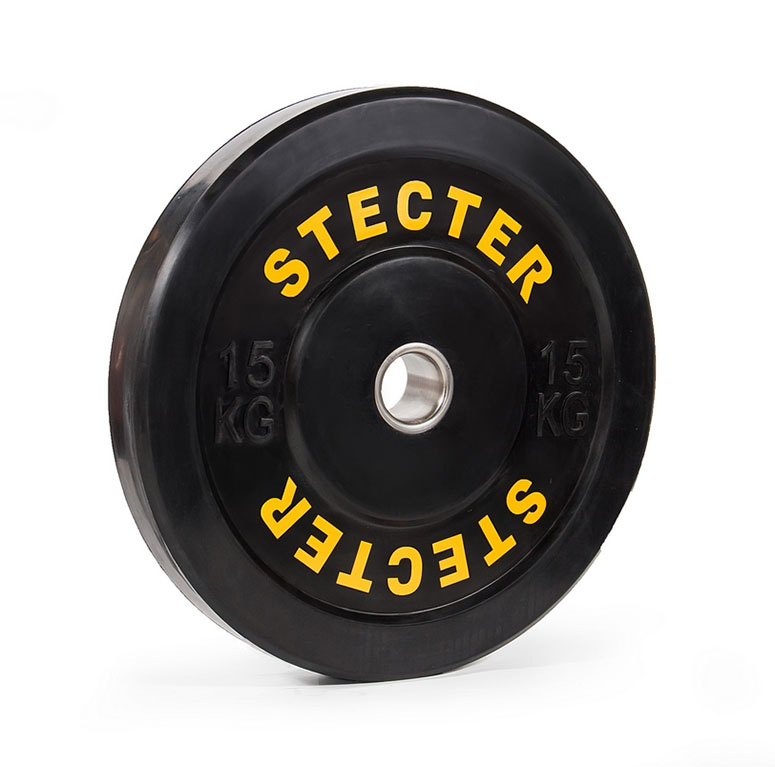 Диск каучуковый STECTER, 15 кг в Краснодаре в магазине SportPanda Диск каучуковый STECTER, 15 кг – фото