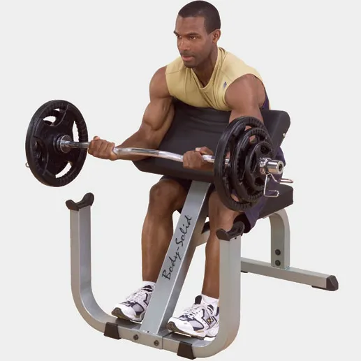 Скамья Скотта BODY SOLID GPCB-329, профессиональная в Краснодаре в магазине SportPanda Скамья Скотта BODY SOLID GPCB-329, профессиональная – фото