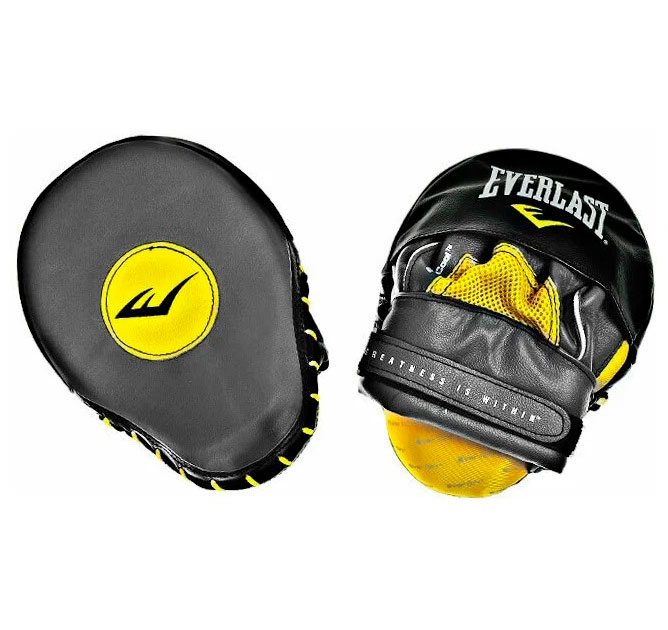Лапы боксерские Everlast Mantis Punch Mitts, изогнутые Лапы боксерские Everlast Mantis Punch Mitts, изогнутые