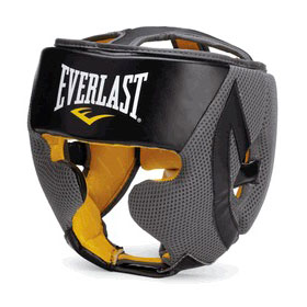 Шлем боксерский Everlast EverCool PU, тренировочный в Краснодаре в магазине SportPanda Шлем боксерский Everlast EverCool PU, тренировочный – фото