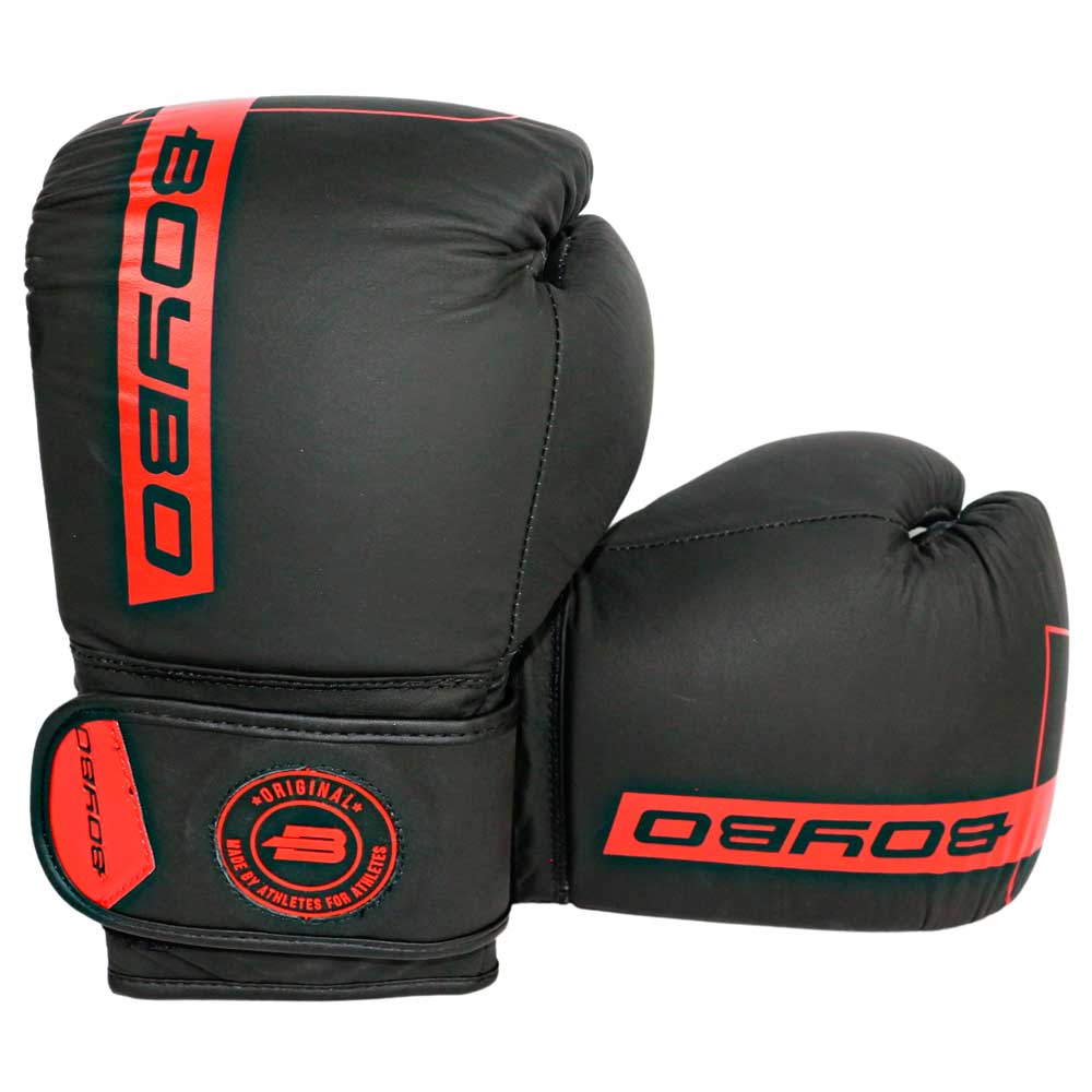 Перчатки боксерские BoyBo Fusion BG-092, чёрно-красный в Краснодаре в магазине SportPanda Перчатки боксерские BoyBo Fusion BG-092, чёрно-красный – фото