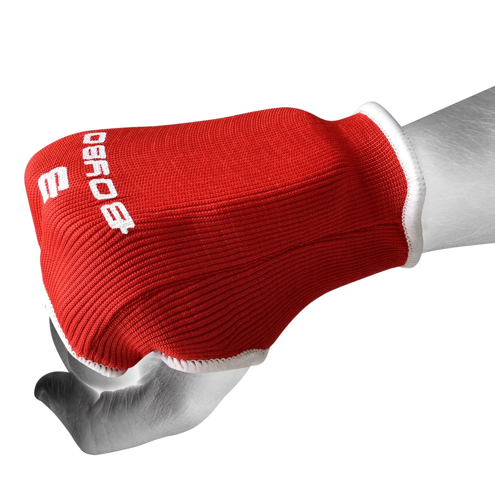 Накладки на руки для каратэ BoyBo BO130, хлопок, красный в Краснодаре в магазине SportPanda Накладки на руки для каратэ BoyBo BO130, хлопок, красный – фото