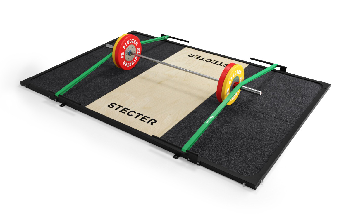 Помост тяжелоатлетический STECTER, 2х3 м в Краснодаре в магазине SportPanda Помост тяжелоатлетический STECTER, 2х3 м – фото