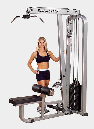 Вертикально-горизонтальная тяга Body Solid ProClub SLM-300G в Краснодаре в магазине SportPanda Вертикально-горизонтальная тяга Body Solid ProClub SLM-300G – фото