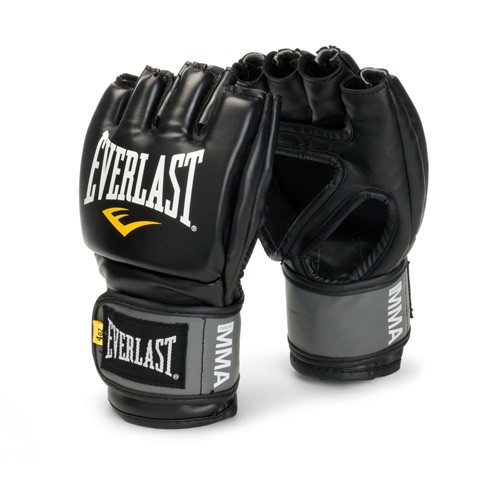 Перчатки для ММА Everlast Pro Style Grappling, тренировочные, чёрный в Краснодаре в магазине SportPanda Перчатки для ММА Everlast Pro Style Grappling, тренировочные, чёрный – фото
