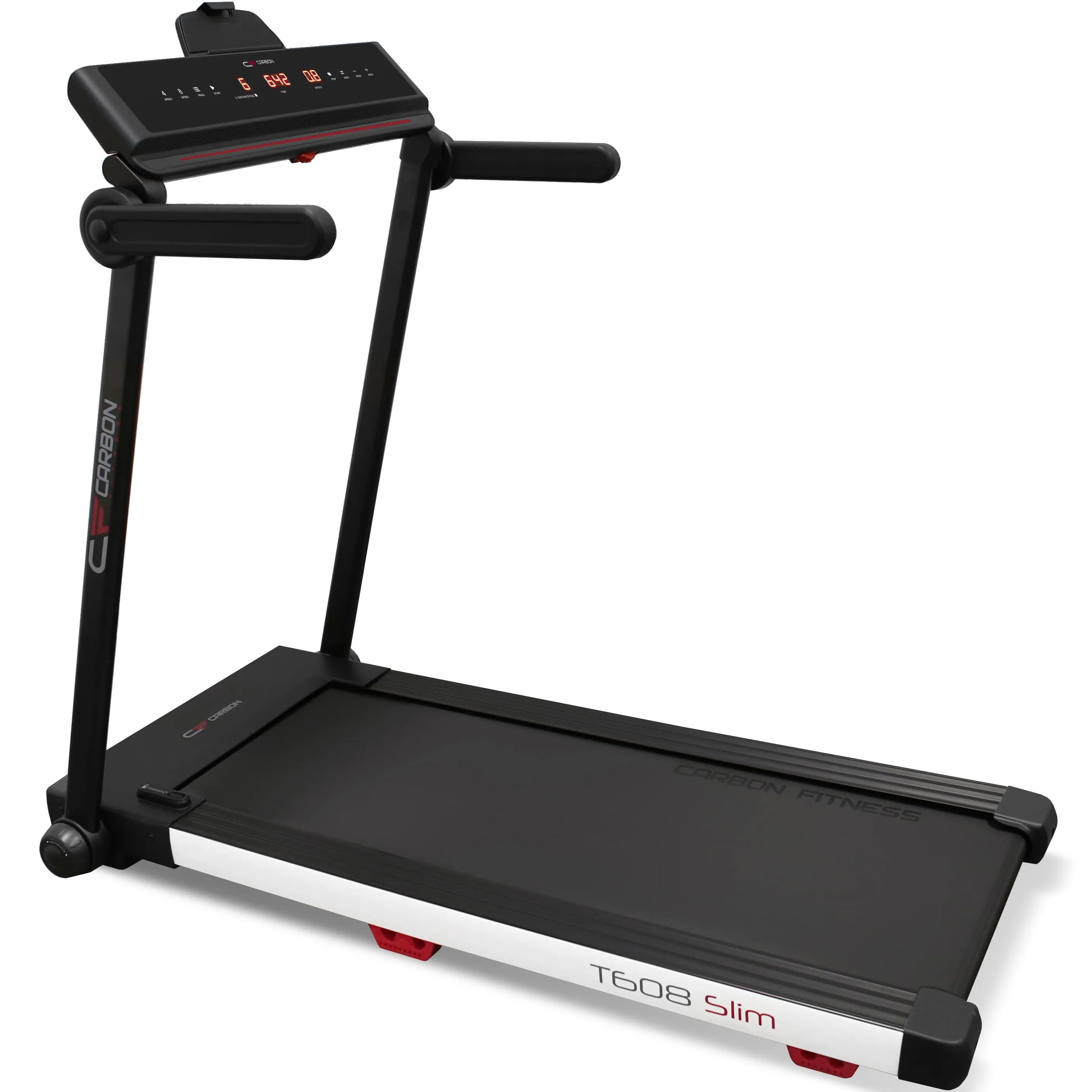 Беговая дорожка CARBON FITNESS T608 SLIM, электрическая, для дома в Краснодаре в магазине SportPanda Беговая дорожка CARBON FITNESS T608 SLIM, электрическая, для дома – фото