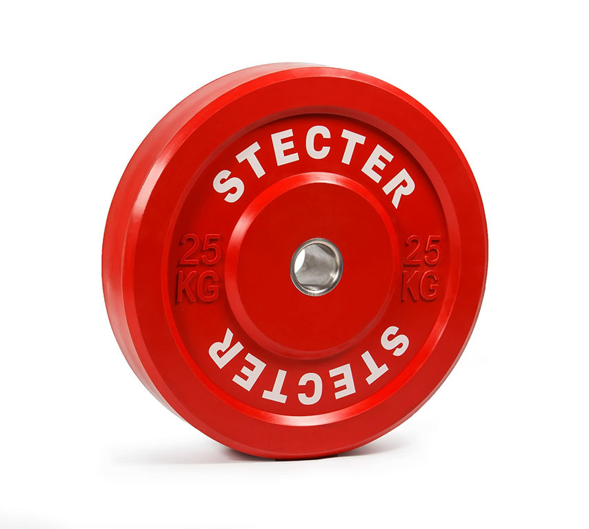 Диск тренировочный STECTER, 25 кг, красный в Краснодаре в магазине SportPanda Диск тренировочный STECTER, 25 кг, красный – фото