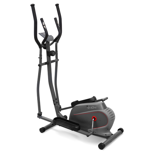 Эллиптический тренажер CARBON FITNESS E404, для дома, задний маховик, чёрный в Краснодаре в магазине SportPanda Эллиптический тренажер CARBON FITNESS E404, для дома, задний маховик, чёрный – фото