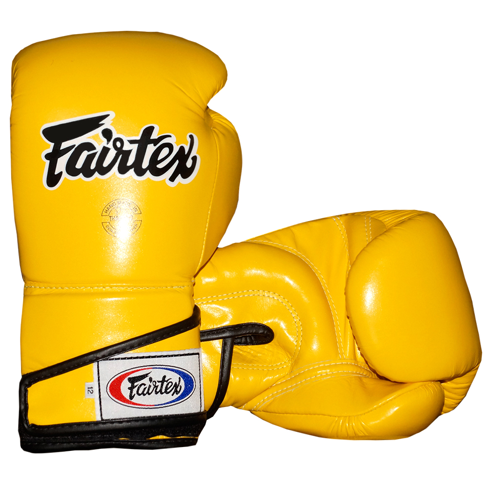 Боксерские перчатки Fairtex BGV6 Angular Sparring Gloves, тренировочные, жёлтый в Краснодаре в магазине SportPanda Боксерские перчатки Fairtex BGV6 Angular Sparring Gloves, тренировочные, жёлтый – фото