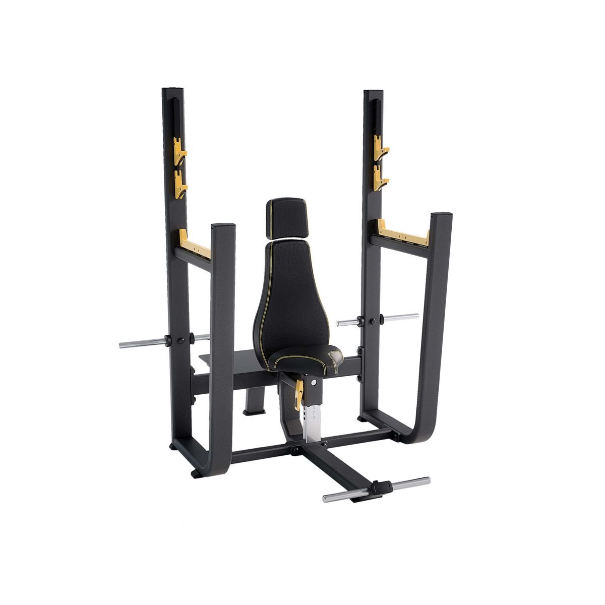 Скамья для вертикального жима штанги (Olympic Seated Bench) E-1051В в Краснодаре в магазине SportPanda Скамья для вертикального жима штанги (Olympic Seated Bench) E-1051В – фото