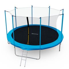 Батут каркасный с сеткой DFC Kondition 14 ft с лестницей в Краснодаре в магазине SportPanda Батут каркасный с сеткой DFC Kondition 14 ft с лестницей – фото