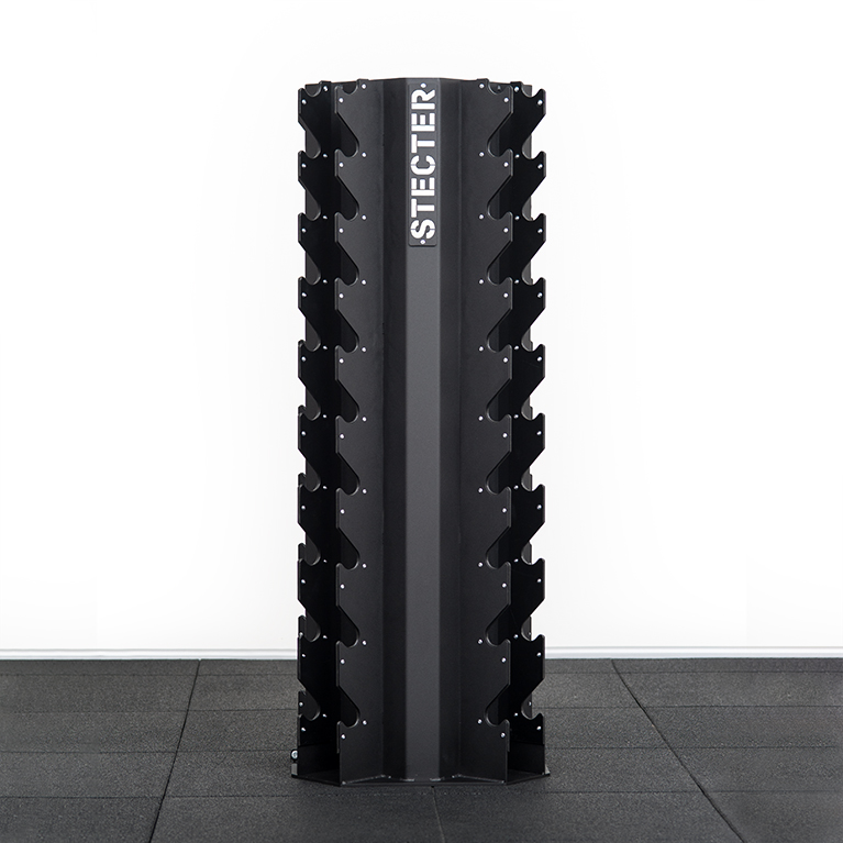 Стойка для гантелей STECTER Dumbbell Pro, 20 пар в Краснодаре в магазине SportPanda Стойка для гантелей STECTER Dumbbell Pro, 20 пар – фото