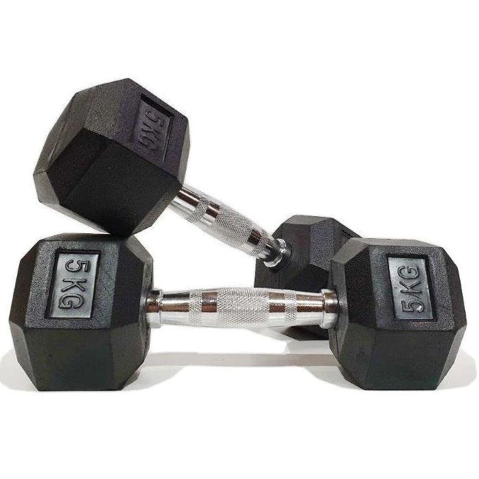 Гантель неразборная гексагональная VF-H050 (5 кг) в Краснодаре в магазине SportPanda Гантель неразборная гексагональная VF-H050 (5 кг) – фото