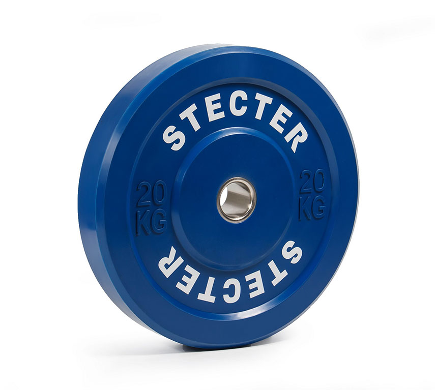 Диск тренировочный STECTER, 20 кг, синий в Краснодаре в магазине SportPanda Диск тренировочный STECTER, 20 кг, синий – фото