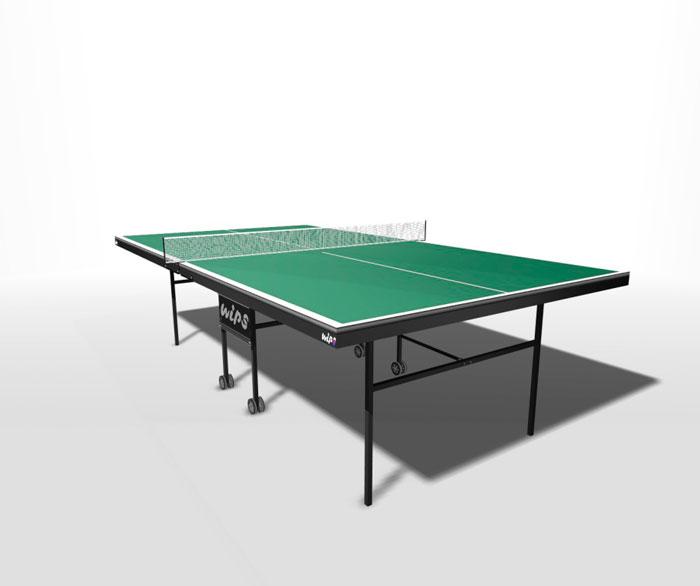 Стол теннисный WIPS Royal Outdoor - С, влагостойкий, на роликах с усилением игрового поля и встроенной сеткой в Краснодаре в магазине SportPanda Стол теннисный WIPS Royal Outdoor - С, влагостойкий, на роликах с усилением игрового поля и встроенной сеткой – фото