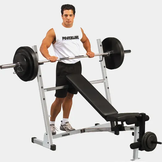 Универсальная скамья для жима BODY SOLID Powerline POB44, POB44 в Краснодаре в магазине SportPanda Универсальная скамья для жима BODY SOLID Powerline POB44, POB44 – фото