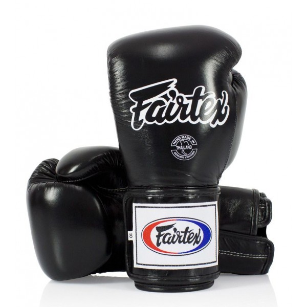 Боксерские перчатки Fairtex BGV5 Pro Training Gloves, тренировочные, чёрный в Краснодаре в магазине SportPanda Боксерские перчатки Fairtex BGV5 Pro Training Gloves, тренировочные, чёрный – фото