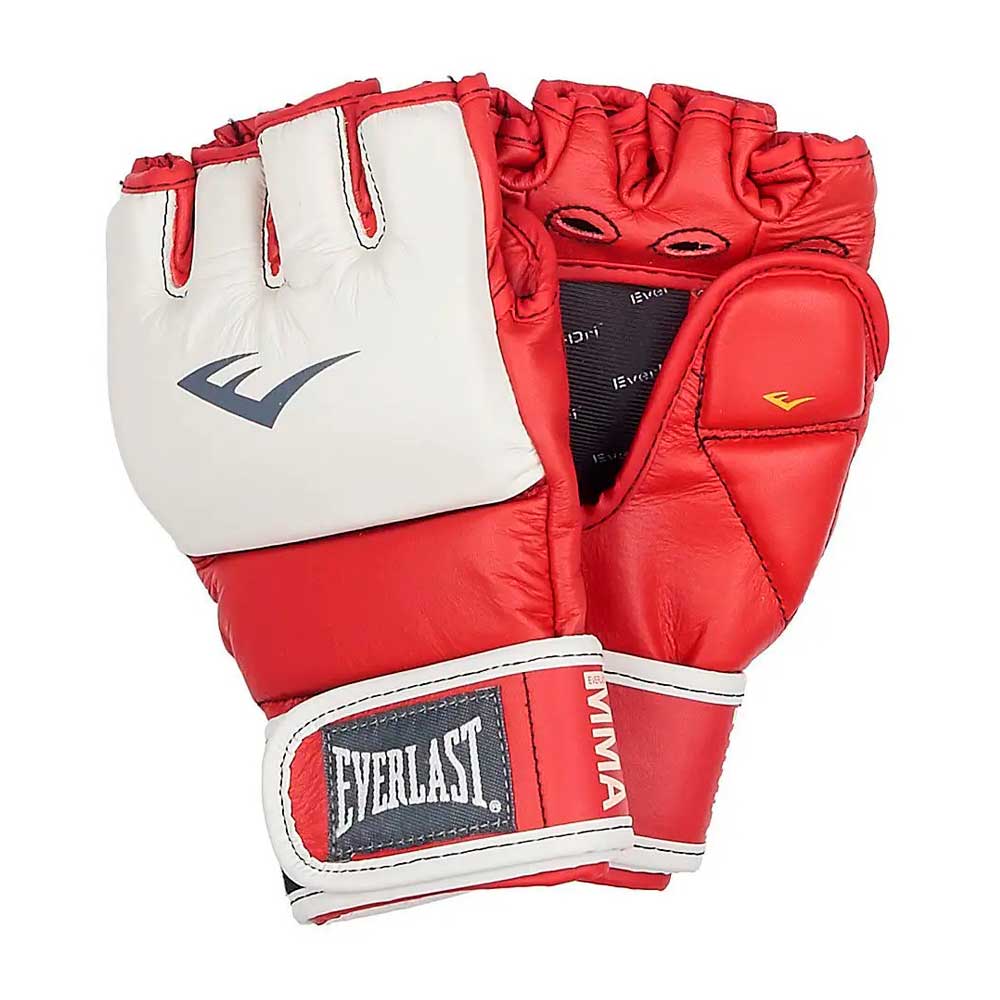 Перчатки для ММА Everlast MMA Grappling, для соревнований, красный в Краснодаре в магазине SportPanda Перчатки для ММА Everlast MMA Grappling, для соревнований, красный – фото