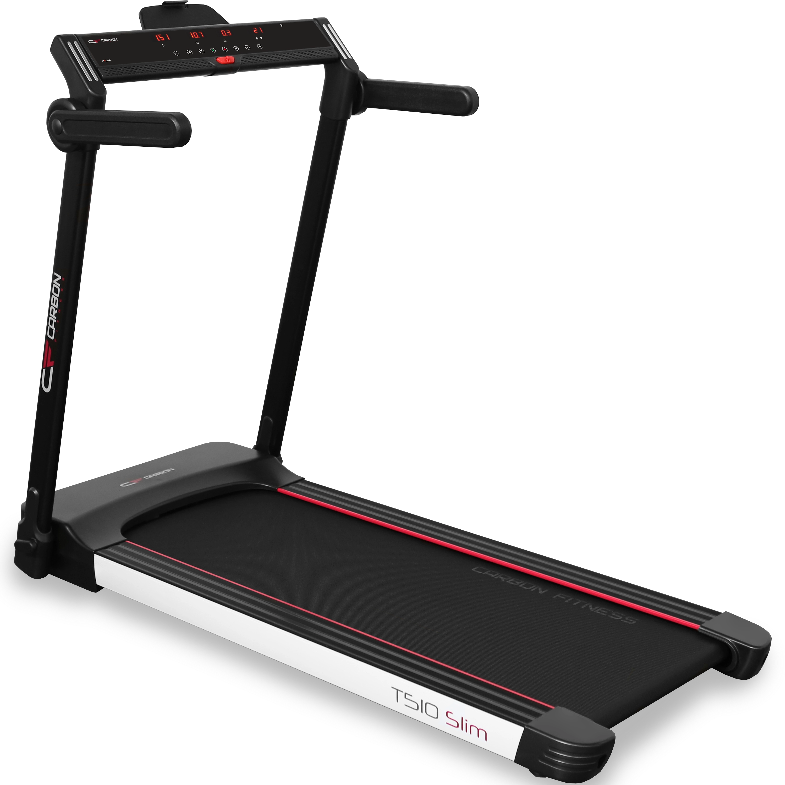Беговая дорожка CARBON FITNESS T510 SLIM, электрическая, для дмоа в Краснодаре в магазине SportPanda Беговая дорожка CARBON FITNESS T510 SLIM, электрическая, для дмоа – фото
