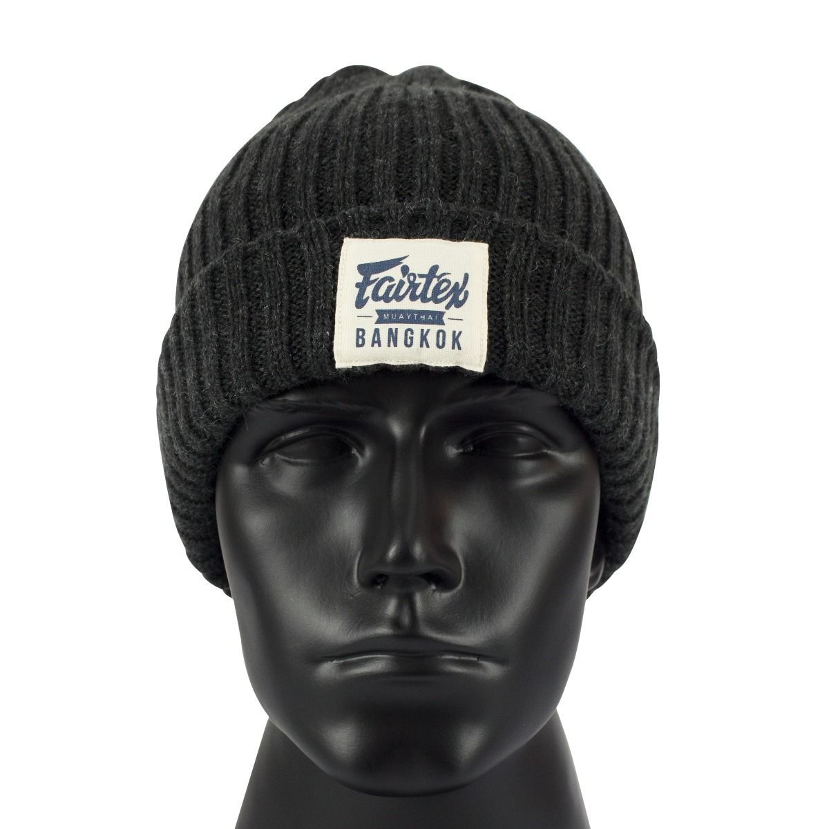 Шапка зимняя Fairtex BN6, 2 слоя, чёрный – фото
