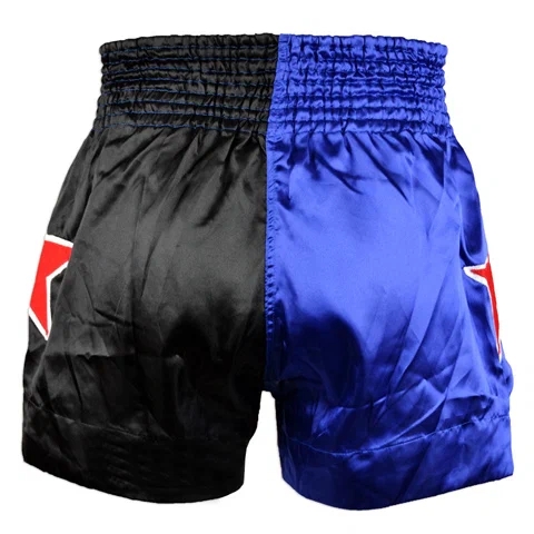Шорты для тайского бокса Fairtex BS084 Muay Thai, синий в Краснодаре в магазине SportPanda Шорты для тайского бокса Fairtex BS084 Muay Thai, синий – фото