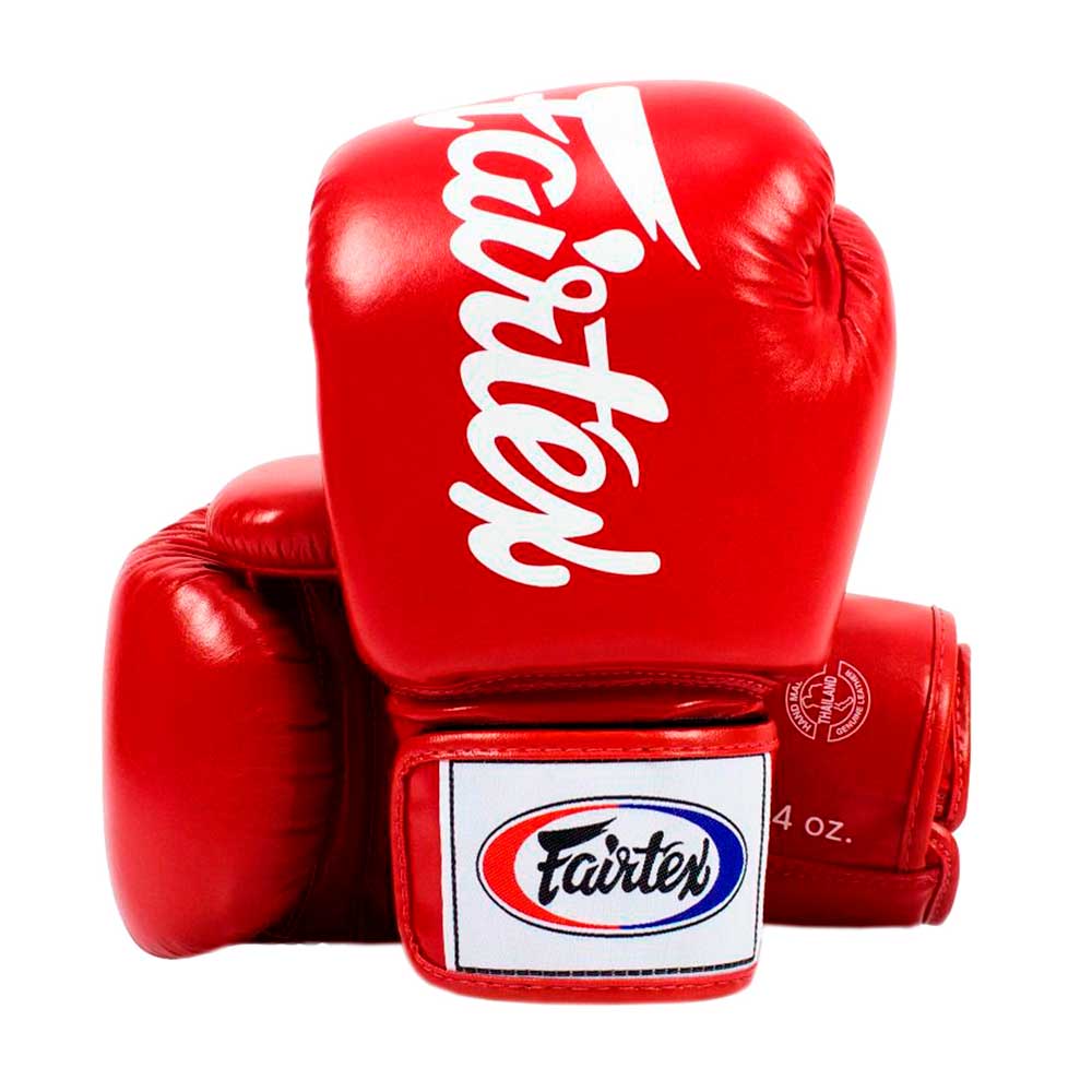 Боксерские перчатки Fairtex BGV19, тренировочные, красный в Краснодаре в магазине SportPanda Боксерские перчатки Fairtex BGV19, тренировочные, красный – фото