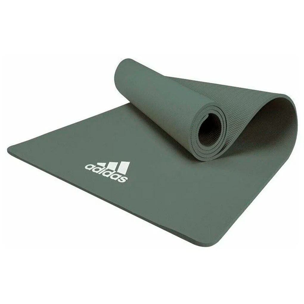 Коврик для йоги и фитнеса Adidas ADYG-10100RG, 8 мм, «свежий зелёный» в Краснодаре в магазине SportPanda Коврик для йоги и фитнеса Adidas ADYG-10100RG, 8 мм, «свежий зелёный» – фото