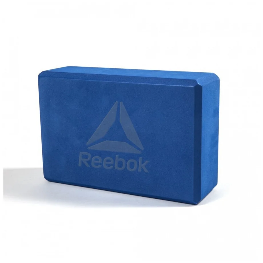 Блок для йоги Reebok RAYG-10025BL, синий в Краснодаре в магазине SportPanda Блок для йоги Reebok RAYG-10025BL, синий – фото