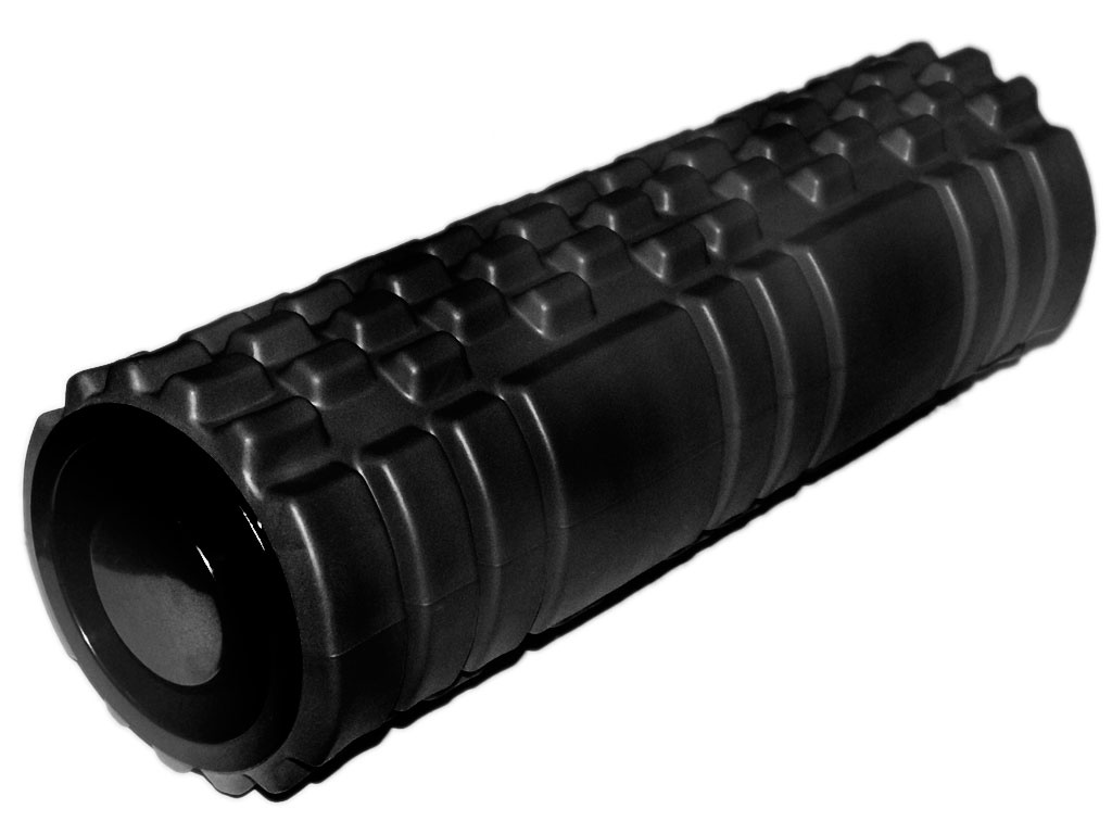 Валик-ролл для фитнеса и йоги GO DO GZ5-33, 33 x 14 см, массажный, чёрный в Краснодаре в магазине SportPanda Валик-ролл для фитнеса и йоги GO DO GZ5-33, 33 x 14 см, массажный, чёрный – фото