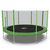 Батут DFC Trampoline Fitness с сеткой 14ft Светло-зелёный в Краснодаре в магазине SportPanda Батут DFC Trampoline Fitness с сеткой 14ft Светло-зелёный – фото