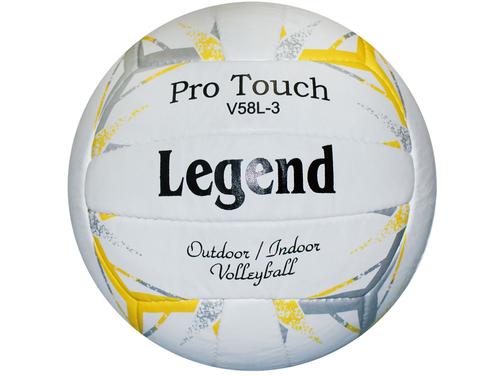 Мяч волейбольный Legend Pro-Touch, белый в Краснодаре в магазине SportPanda Мяч волейбольный Legend Pro-Touch, белый – фото