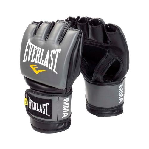 Перчатки для ММА Everlast Pro Style Grappling, тренировочные, серый в Краснодаре в магазине SportPanda Перчатки для ММА Everlast Pro Style Grappling, тренировочные, серый – фото