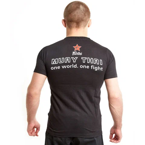 Футболка Fairtex TS «One world. One fight», чёрный – фото