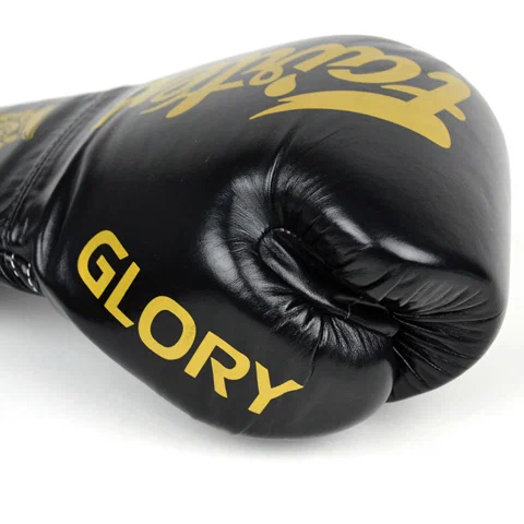 Перчатки для кикбоксинга Fairtex BGLG1 GLORY KICKBOXING, чёрный в Краснодаре в магазине SportPanda Перчатки для кикбоксинга Fairtex BGLG1 GLORY KICKBOXING, чёрный – фото