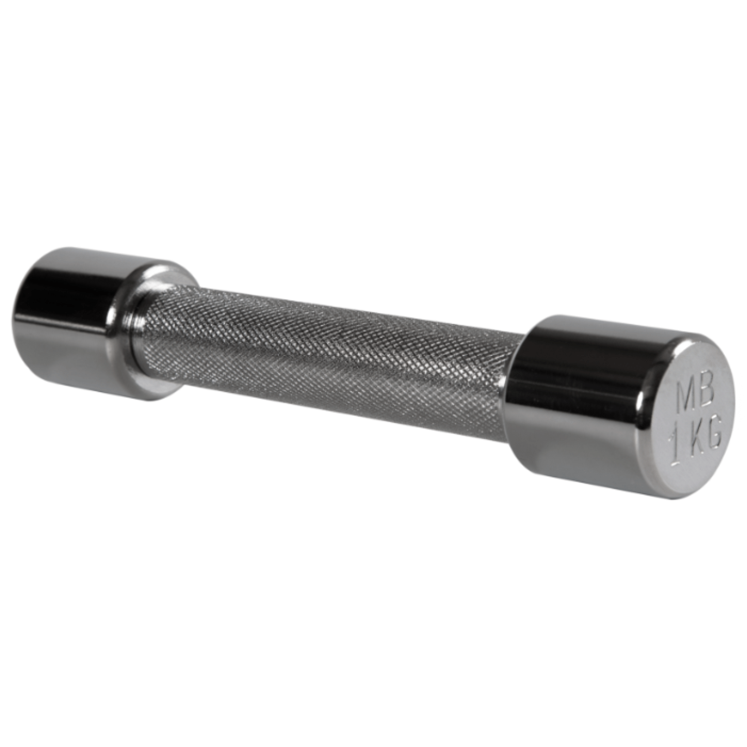 Гантель хромированная MB Barbell, 1 кг, пара в Краснодаре в магазине SportPanda Гантель хромированная MB Barbell, 1 кг, пара – фото