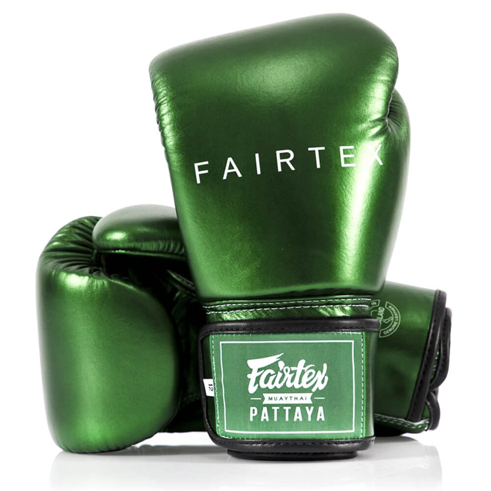 Боксерские перчатки Fairtex BGV22 Gloves 2020, профессиональные, зелёный в Краснодаре в магазине SportPanda Боксерские перчатки Fairtex BGV22 Gloves 2020, профессиональные, зелёный – фото