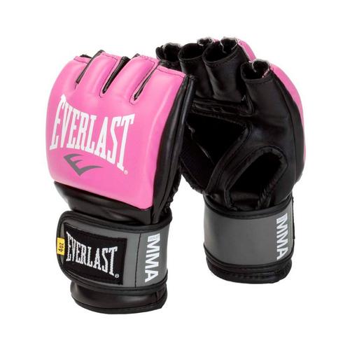 Перчатки для ММА Everlast Pro Style Grappling, тренировочные, розовый в Краснодаре в магазине SportPanda Перчатки для ММА Everlast Pro Style Grappling, тренировочные, розовый – фото