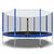 Батут DFC Trampoline Fitness с сеткой 14ft Синий в Краснодаре в магазине SportPanda Батут DFC Trampoline Fitness с сеткой 14ft Синий – фото