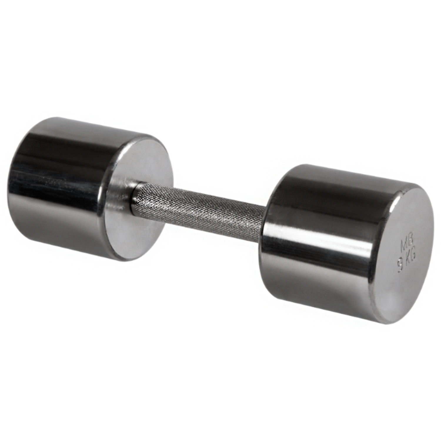 Гантель хромированная MB Barbell, 9 кг, пара в Краснодаре в магазине SportPanda Гантель хромированная MB Barbell, 9 кг, пара – фото