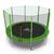 Батут DFC Trampoline Fitness с сеткой 12ft Светло-зелёный в Краснодаре в магазине SportPanda Батут DFC Trampoline Fitness с сеткой 12ft Светло-зелёный – фото