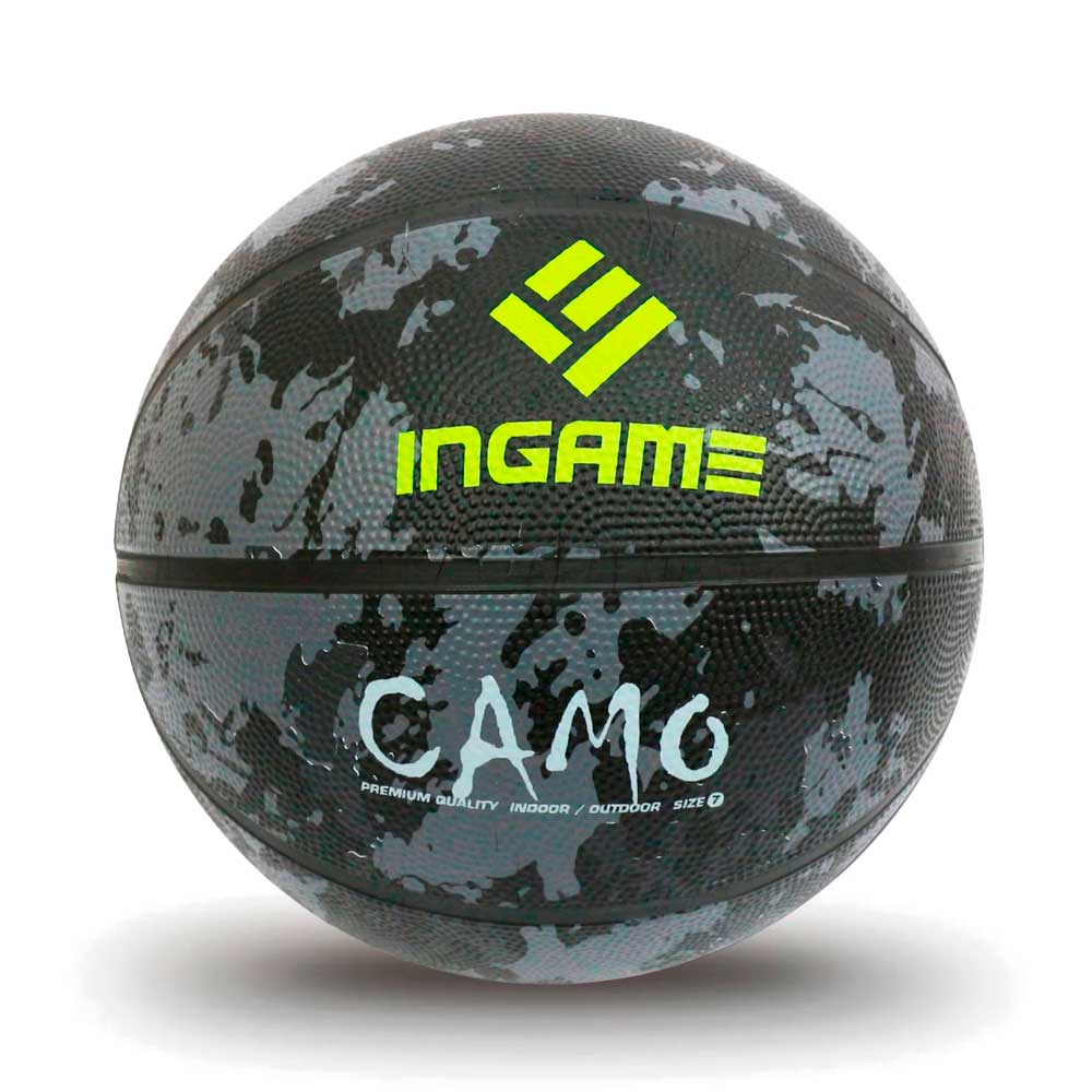 Мяч баскетбольный INGAME CAMO №7, серый в Краснодаре в магазине SportPanda Мяч баскетбольный INGAME CAMO №7, серый – фото