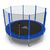 Батут DFC Trampoline Fitness с сеткой 12ft Синий в Краснодаре в магазине SportPanda Батут DFC Trampoline Fitness с сеткой 12ft Синий – фото