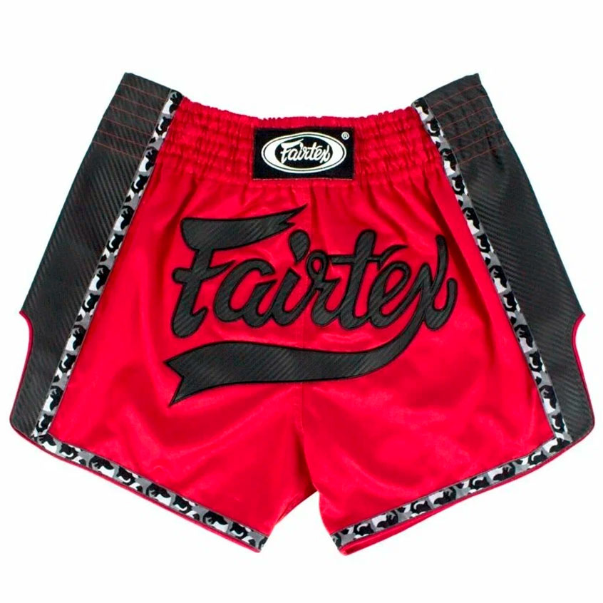 Шорты для тайского бокса Fairtex BS-1703, красный в Краснодаре в магазине SportPanda Шорты для тайского бокса Fairtex BS-1703, красный – фото