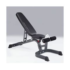 Скамья BODYCRAFT с опциями: парта для бицепса и сгибатель/разгибатель для ног – фото