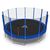 Батут DFC Trampoline Fitness с сеткой 16ft Синий в Краснодаре в магазине SportPanda Батут DFC Trampoline Fitness с сеткой 16ft Синий – фото