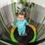 Батут DFC JUMP KIDS 55" зелено-желтый в Краснодаре в магазине SportPanda Батут DFC JUMP KIDS 55" зелено-желтый – фото