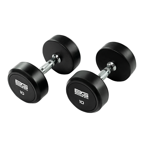 BRONZE GYM BG-PA-DB-R100 Гантель обрезиненная 10 кг в Краснодаре в магазине SportPanda BRONZE GYM BG-PA-DB-R100 Гантель обрезиненная 10 кг – фото