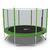 Батут DFC Trampoline Fitness с сеткой 12ft Светло-зелёный в Краснодаре в магазине SportPanda Батут DFC Trampoline Fitness с сеткой 12ft Светло-зелёный – фото